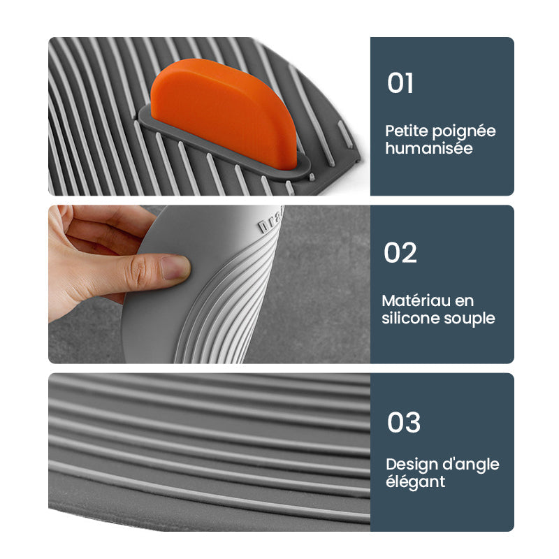 Silicone Anti-Odor Floor Lid - Practicality & Comfort