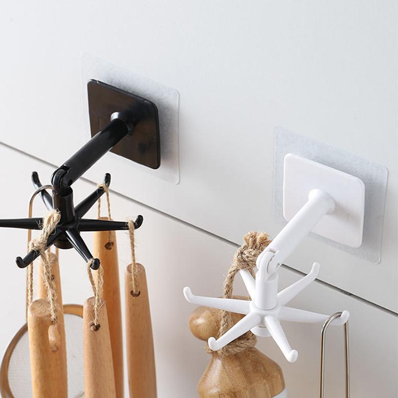 360° rotating hook to optimize space