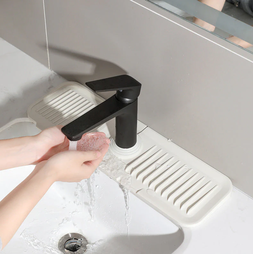Silicone draining mat: quick and safe drying