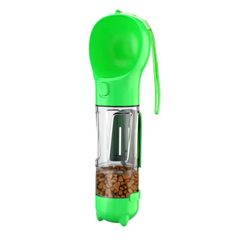 4-in-1 Flasche zur Hydration und Ernährung Ihres Hundes