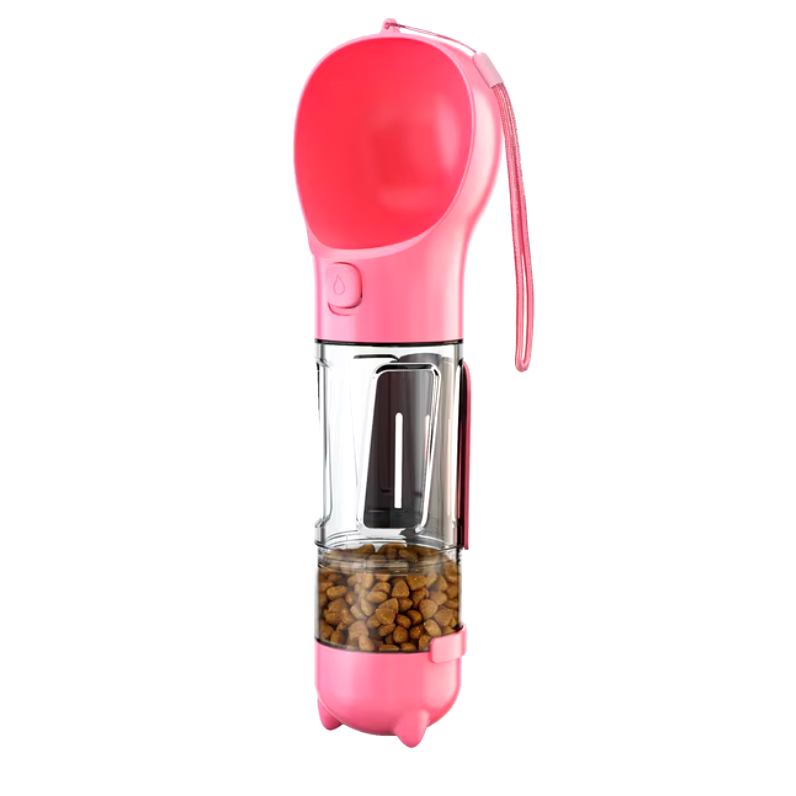 4-in-1 Flasche zur Hydration und Ernährung Ihres Hundes