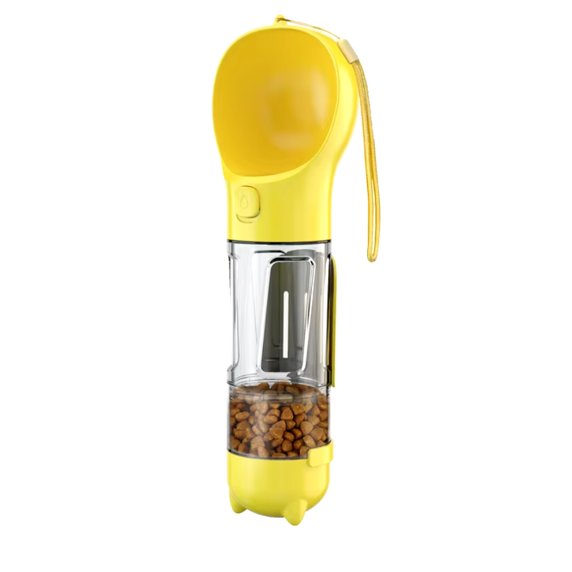 4-in-1 Flasche zur Hydration und Ernährung Ihres Hundes