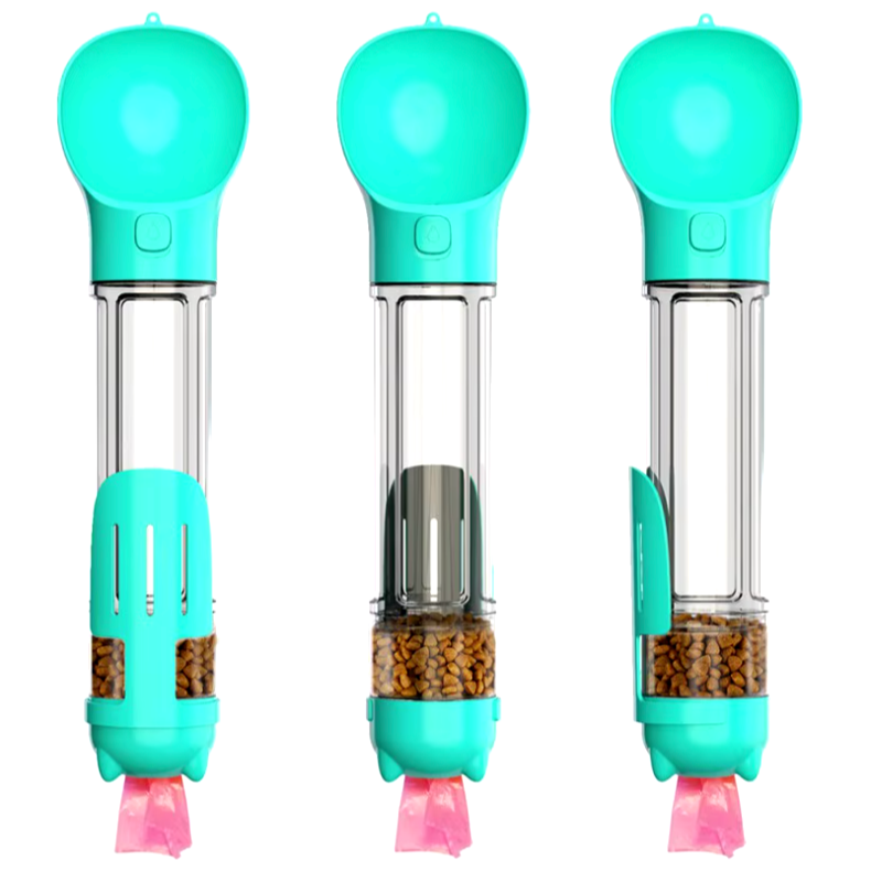 4-in-1 Flasche zur Hydration und Ernährung Ihres Hundes