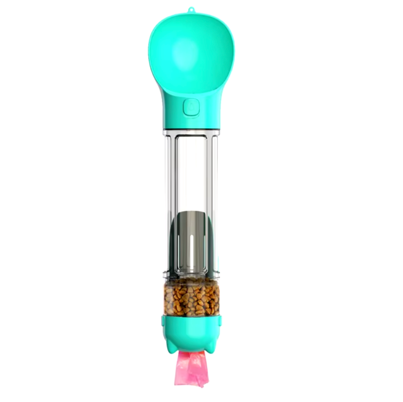4-in-1 Flasche zur Hydration und Ernährung Ihres Hundes