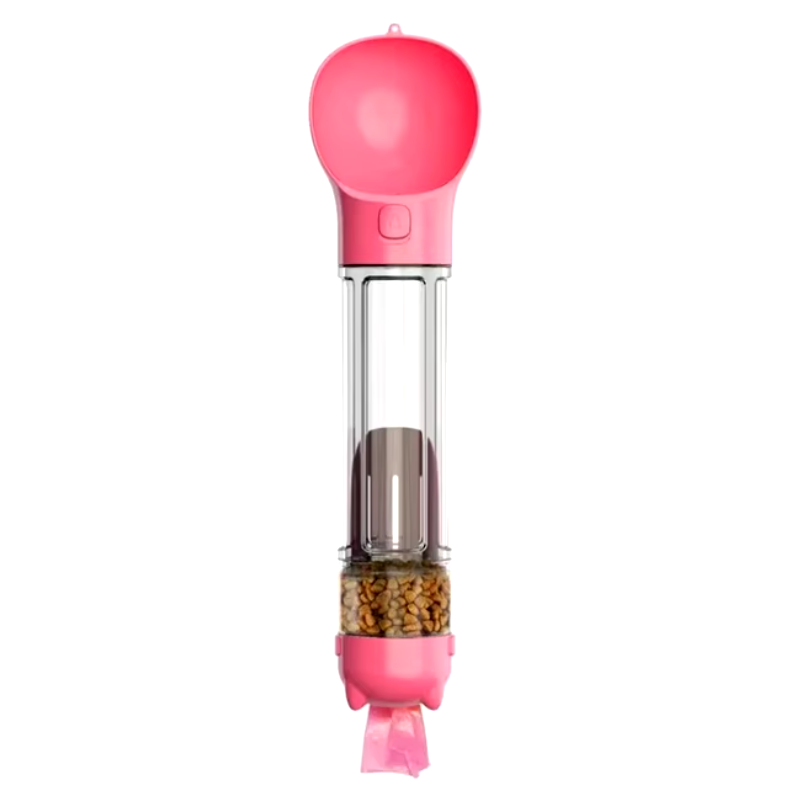 4-in-1 Flasche zur Hydration und Ernährung Ihres Hundes