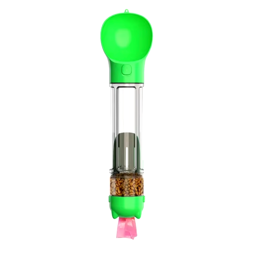 4-in-1 Flasche zur Hydration und Ernährung Ihres Hundes