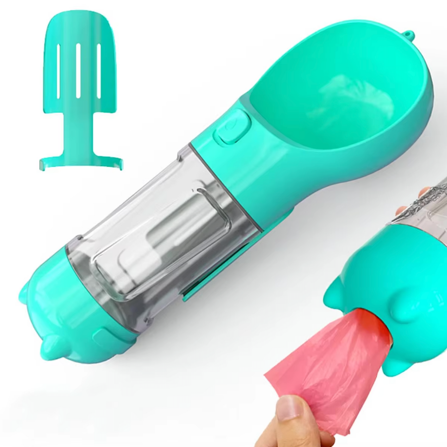 4-in-1 Flasche zur Hydration und Ernährung Ihres Hundes