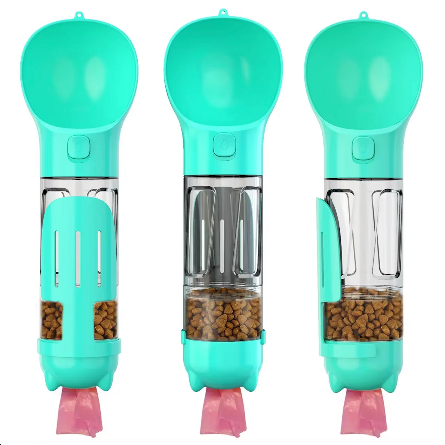 4-in-1 Flasche zur Hydration und Ernährung Ihres Hundes