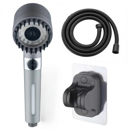 Shower head with massage for instant relaxation 