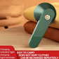 Rechargeable lint remover for impeccable clothing 