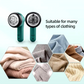 Rechargeable lint remover for impeccable clothing 