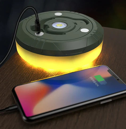 Krachtige LED kampeerlamp met lange levensduur batterij 