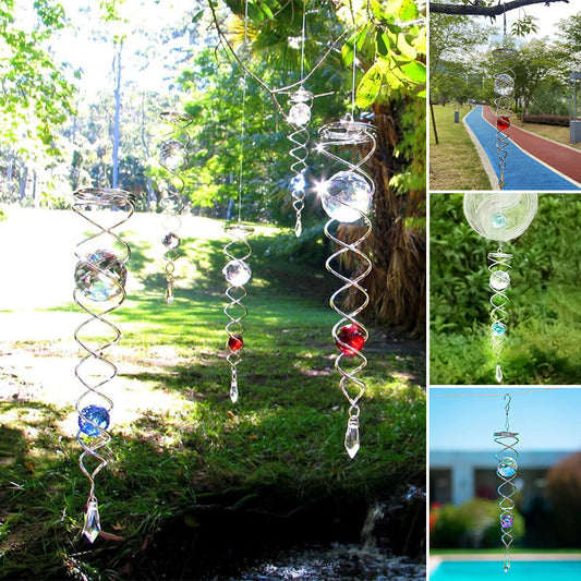 CrystalTwister - Elegant and sparkling wind chime 